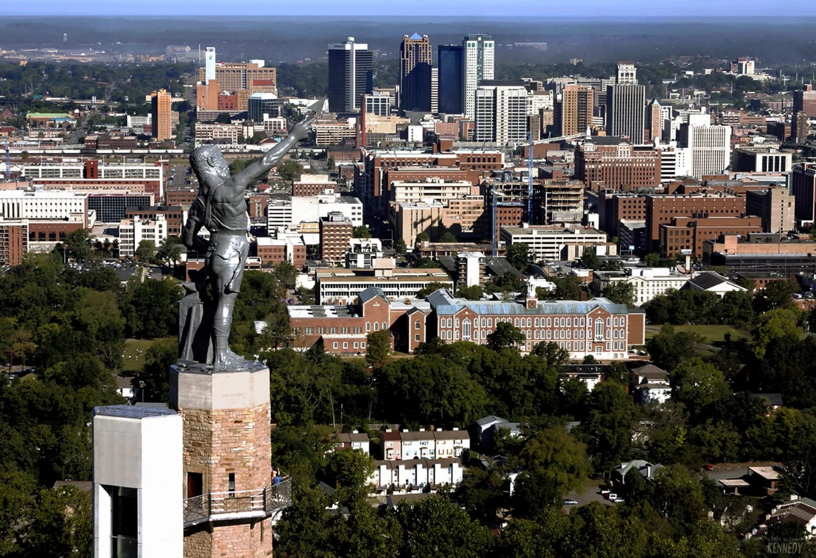 Birmingham skyline representing Birmingham Tree Care service area